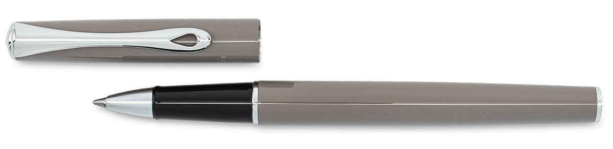 Diplomat Traveller Rollerball - Taupe Grey