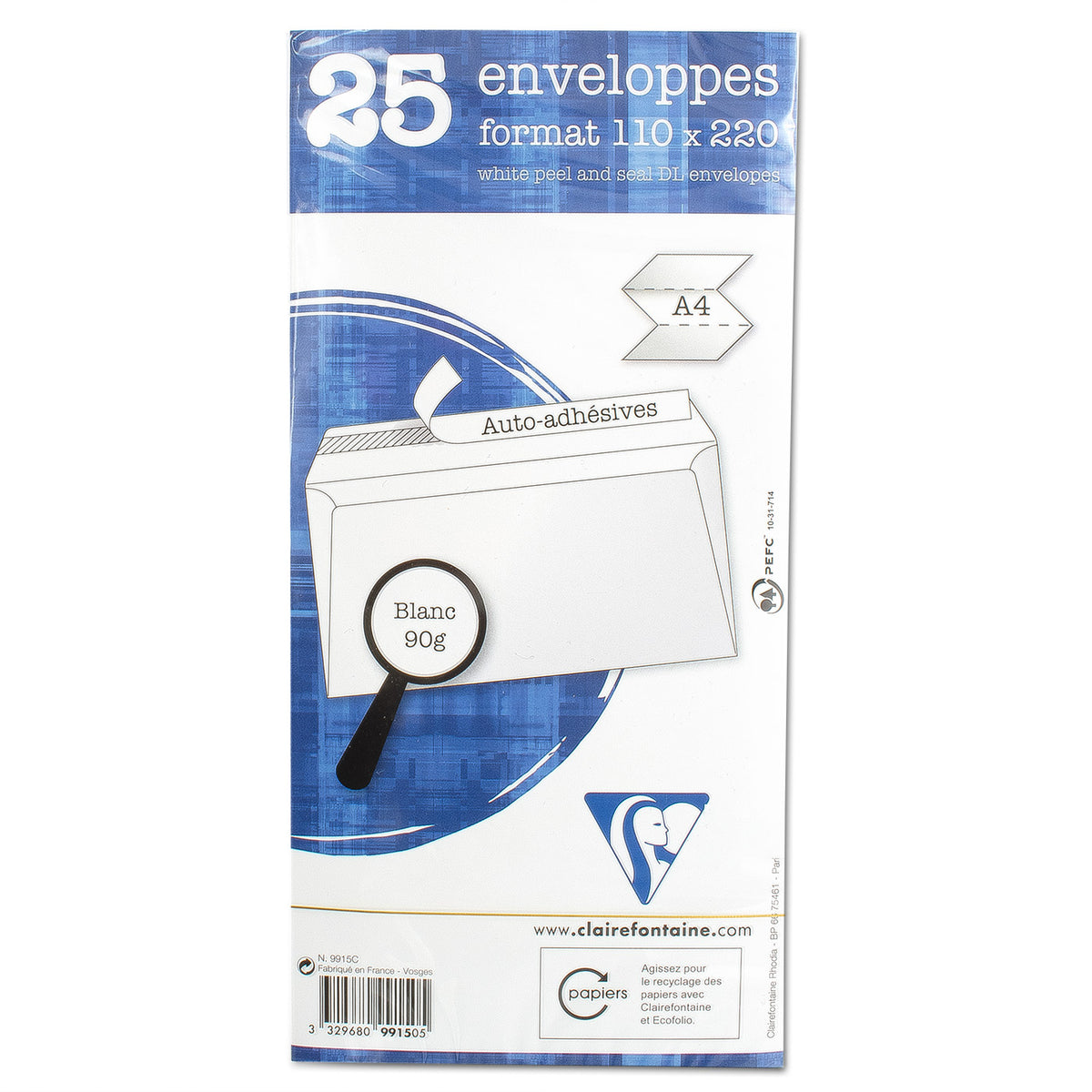 Clairefontaine Triomphe Envelopes - A4 Stationery