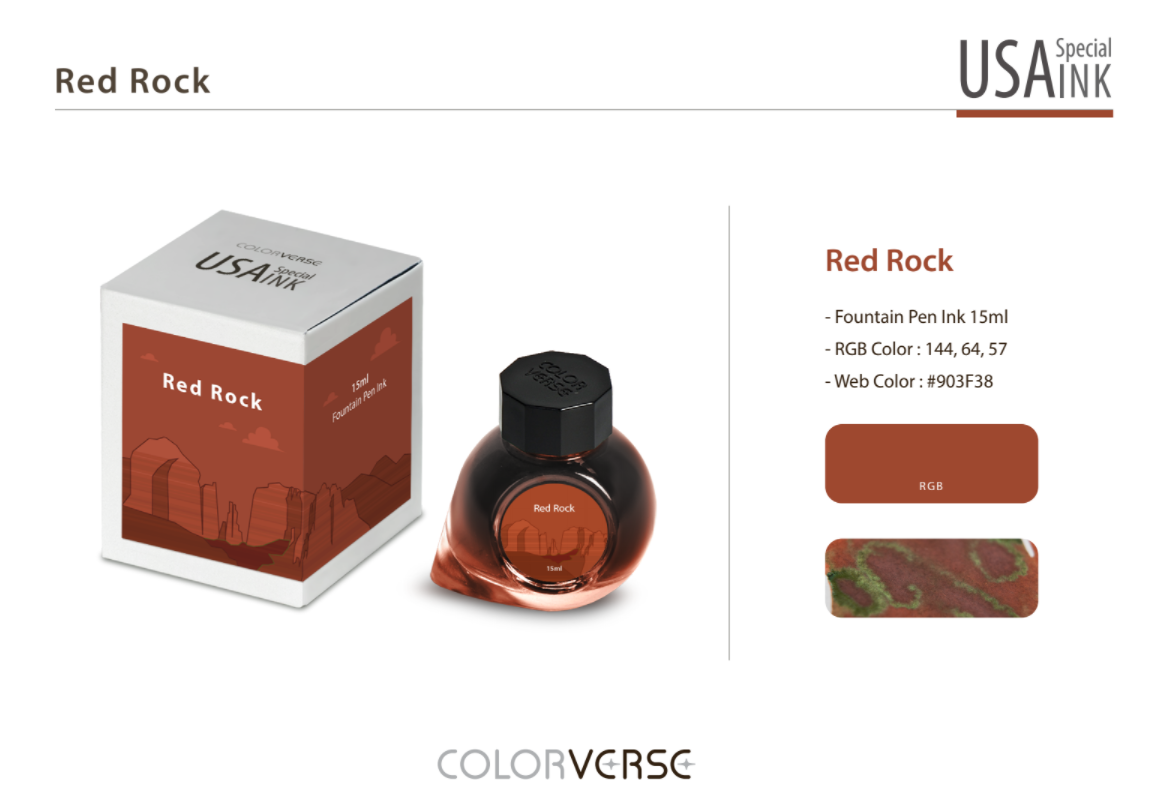 Colorverse USA Special Series Ink - Arizona-Red Rock