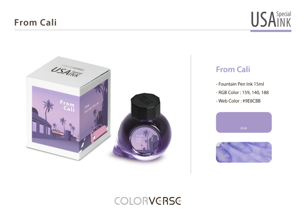 Colorverse USA Special Series Ink - California-From Cali