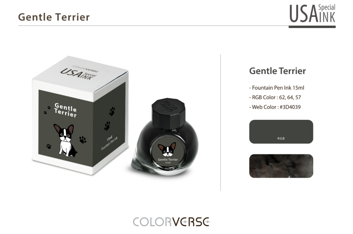 Colorverse USA Special Series Ink - Massachusetts-Gentle Terrier