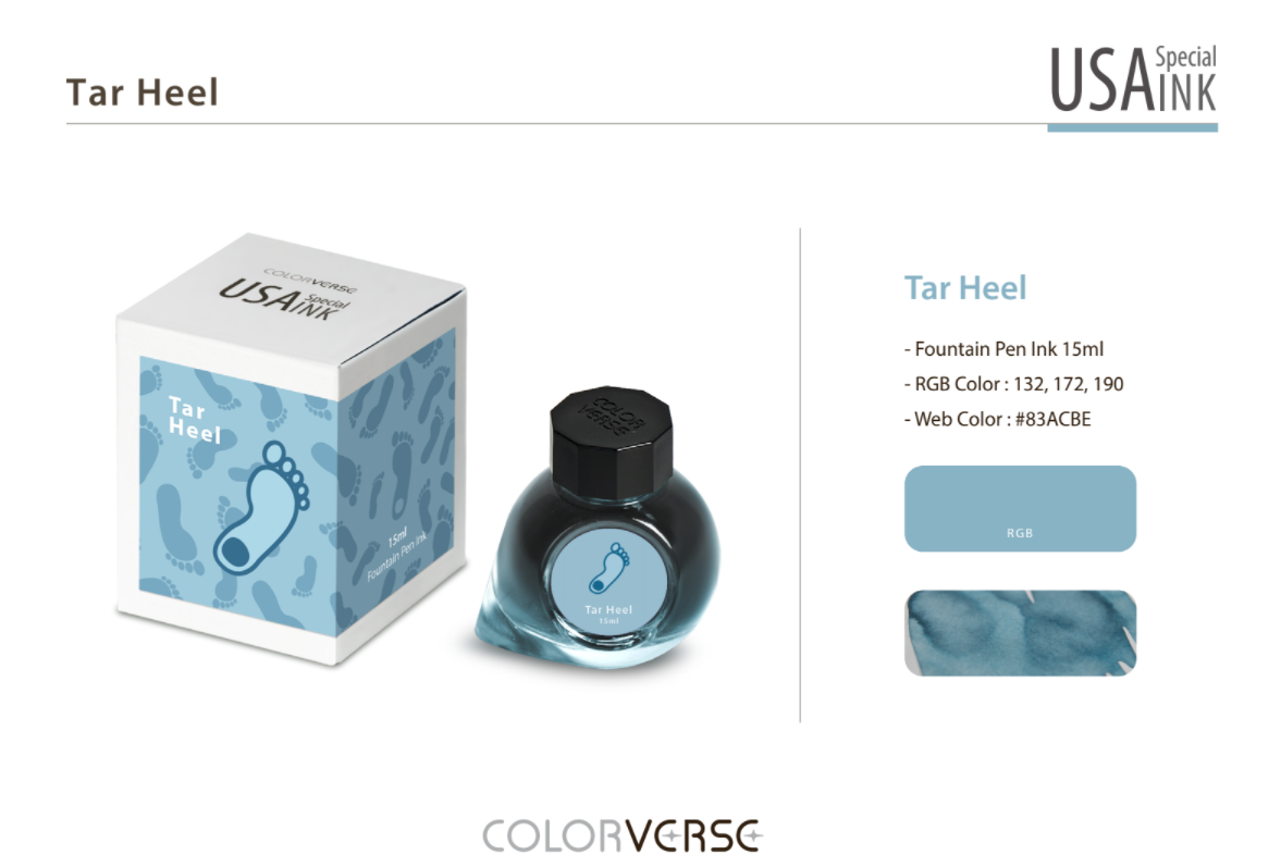 Colorverse USA Special Series Ink - North Carolina-Tar Heel