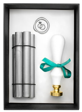 Freund Mayer Wax Seal Wedding Kit- Wedding Rings