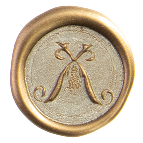 Global Solutions Metal Wax Seal Owl Handle "Whimsical Script" Letters