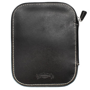 Galen Leather Co. Zippered 10 Slot Pen Case - Black