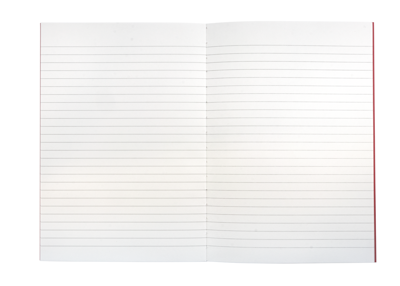 APICA CD A5 Notebook - Red 7mm Ruled