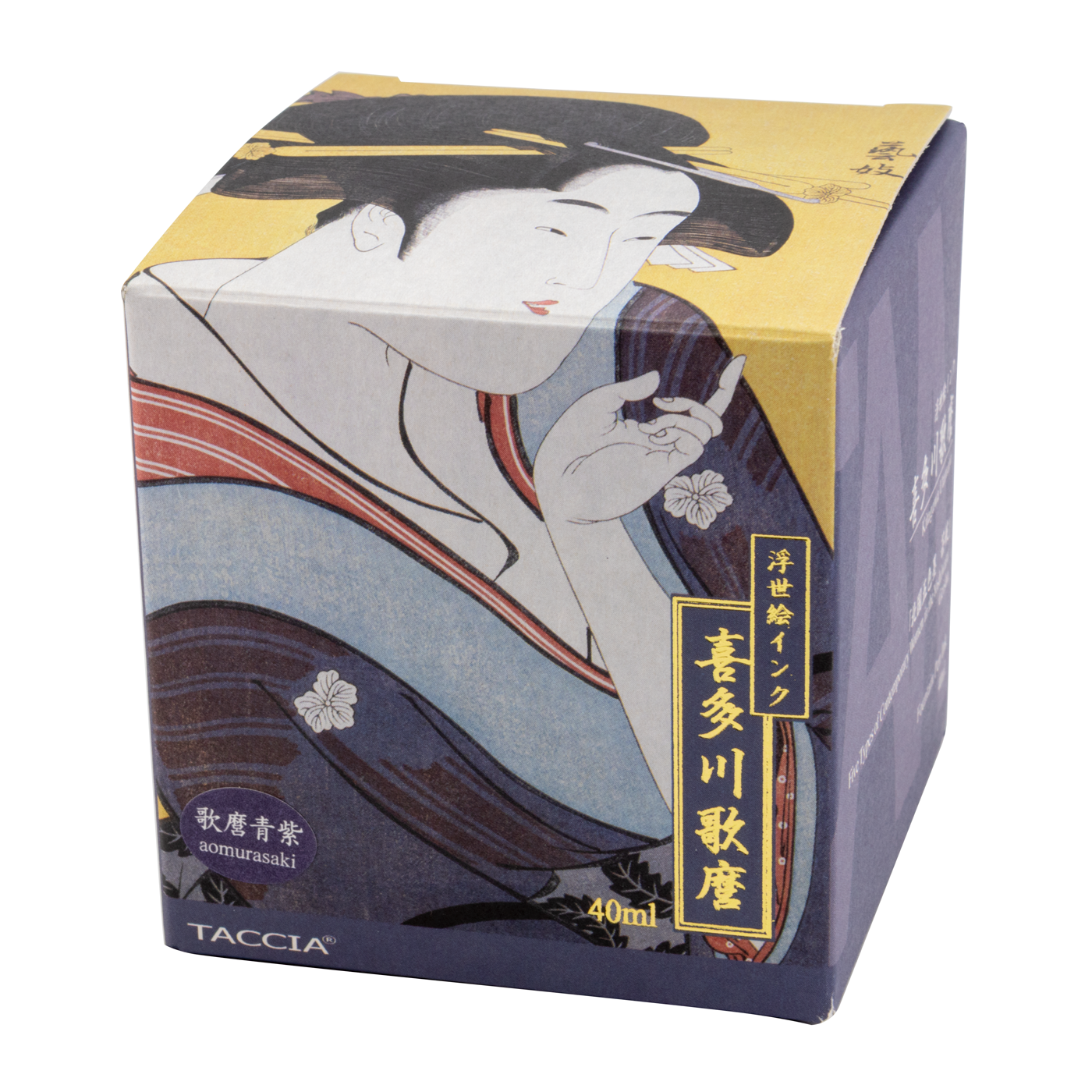 Taccia Ukiyo-e Ink Utamaro - Aomurasaki