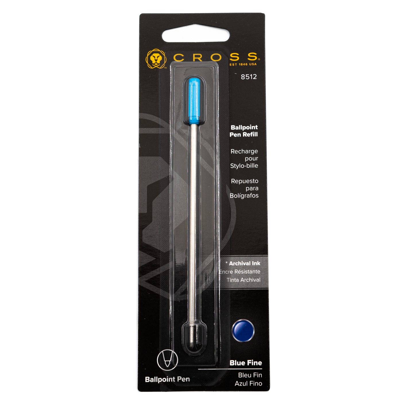Cross Ballpoint Refill Blue Fine