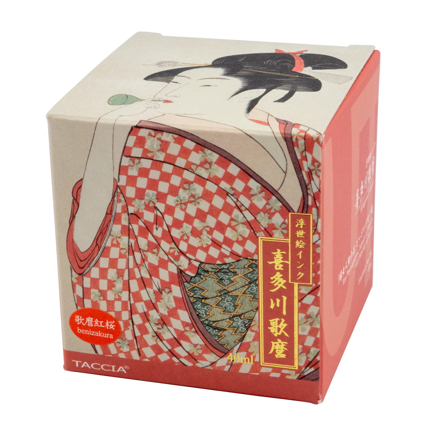 Taccia Ukiyo-e Ink Utamaro - Benizakura