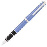 Pilot Metal Falcon Sapphire with Rhodium Trim