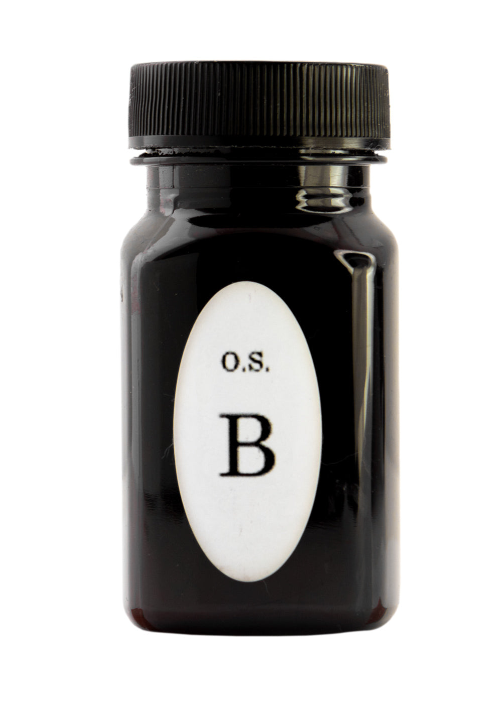 Fountain pen ink from Organics Studio, handmade in Maryland. If you are seeking a good sheening fountain pen ink, then this is for you! A Royal blue ink, with strong red to purple sheen even with less than fountain pen friendly paper.