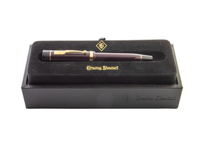 Conway Stewart Churchill - Bordeaux with Gold Trim