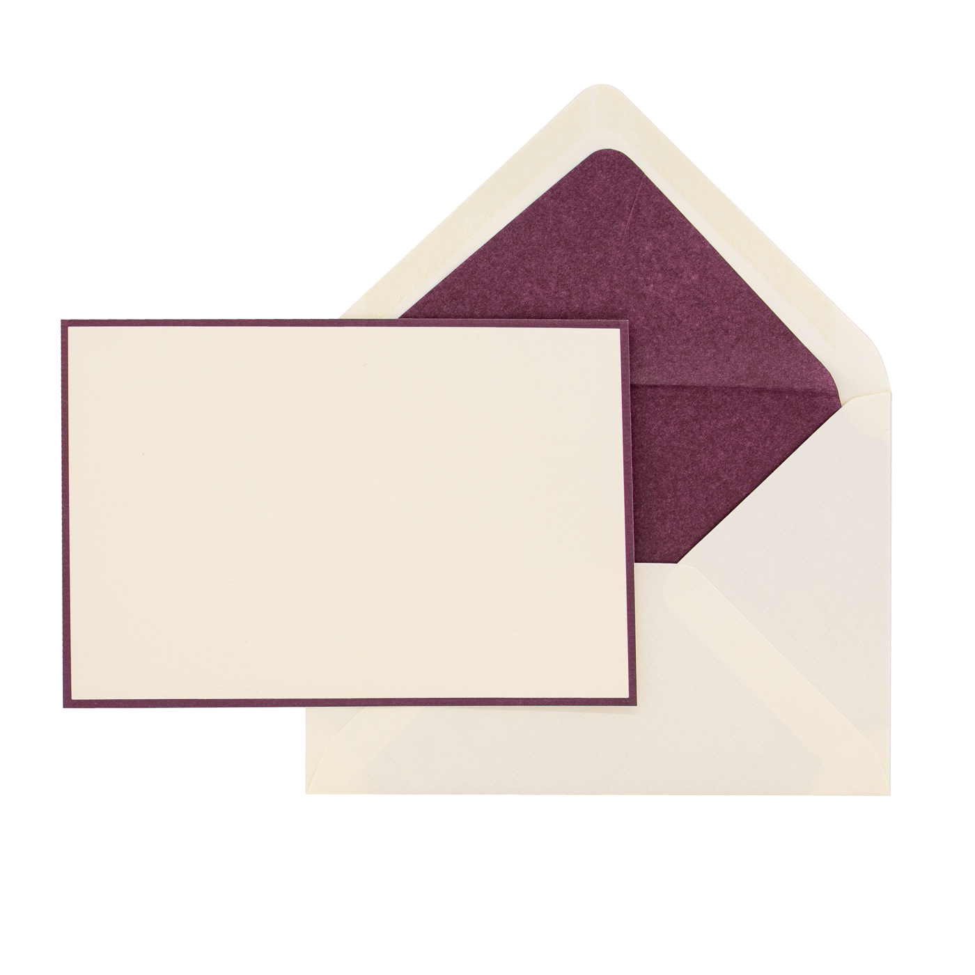 Original Crown Mill "Bi-Color" Notecard Box 4" x 6"