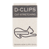 Midori D-Clips- Stretching Cat