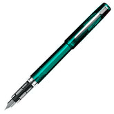 Platinum Prefounte Fountain Pen- Dark Emerald