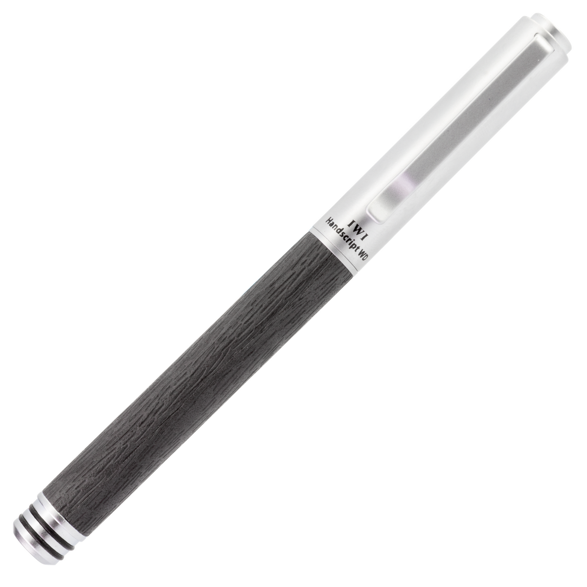 IWI Handscript Fountain Pen- Grey Wood-Texture Leather