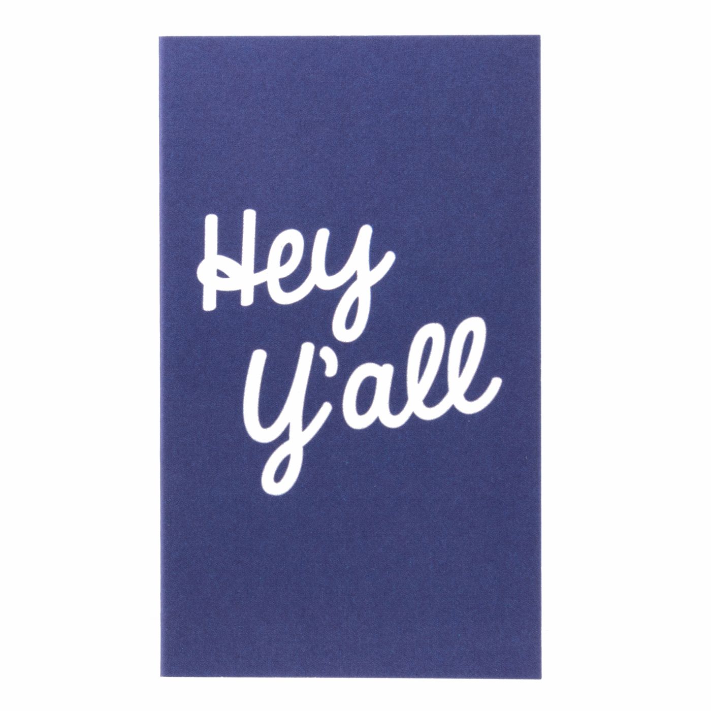 Rock Scissor Paper Mini Card - Hey Y'all