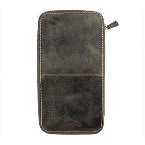 Galen Leather Co. Zippered Hobonichi Weeks Cover - Crazy Horse Smoky