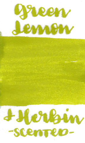 Jacques Herbin Scented Lemon- Green