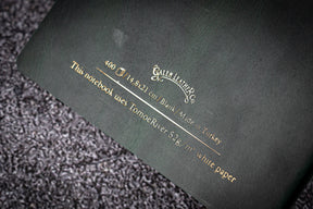 Galen Leather Co. Leather Notebook - Tomoe River Paper - A5 Crazy Horse Green
