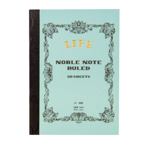 Life Stationery Noble Note A7 Side Bound Notebook