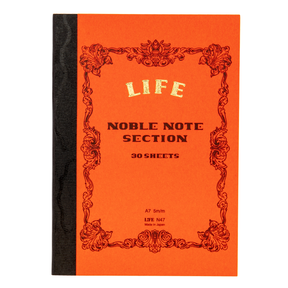Life Stationery Noble Note A7 Side Bound Notebook