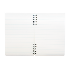 Life Stationery Ramune Blue Note B6 Side Ring-Bound Notebook