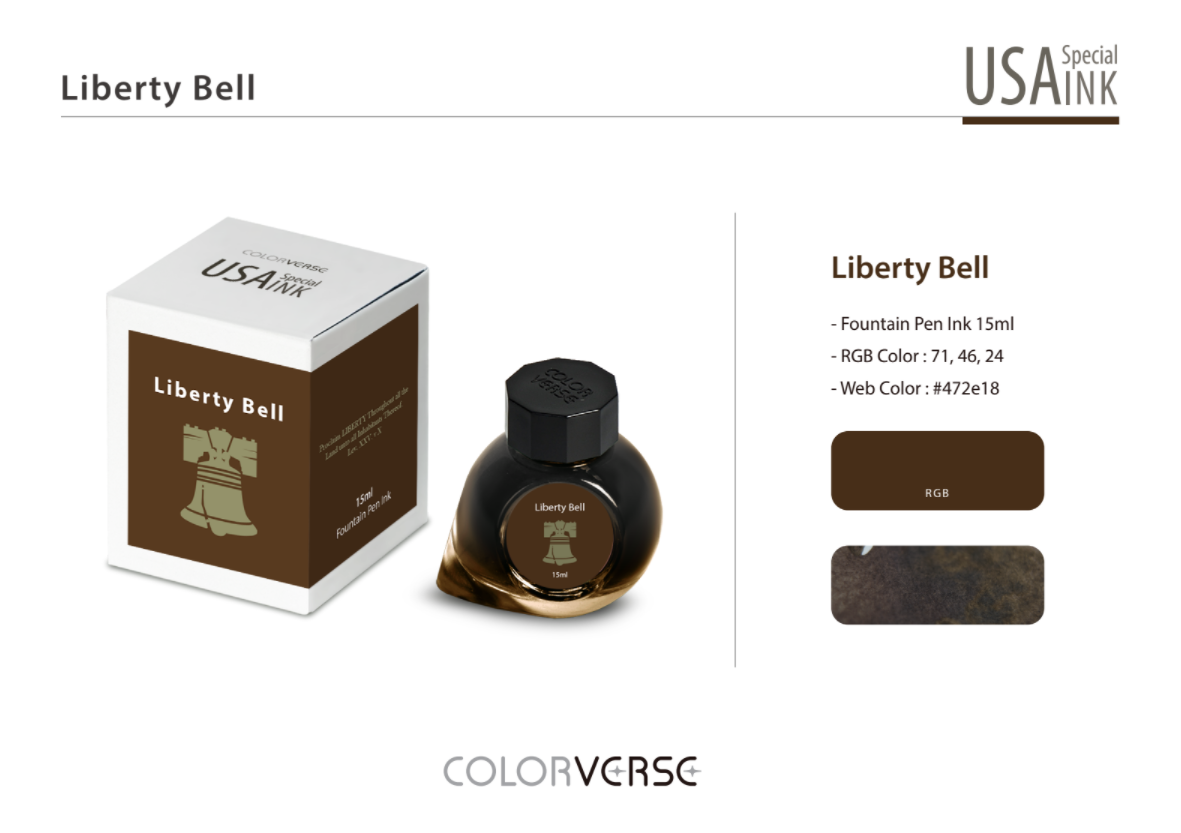 Colorverse USA Special Series Ink - Pennsylvania-Liberty Bell