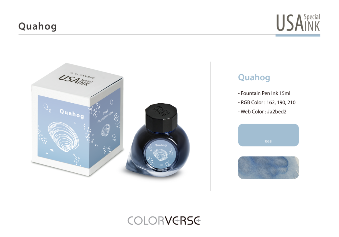 Colorverse USA Special Series Ink - Rhode Island-Quahog