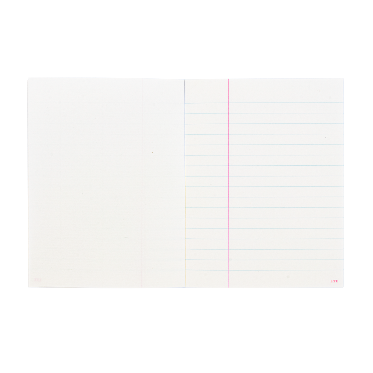Life Stationery Margin B7 Side Bound Notebook