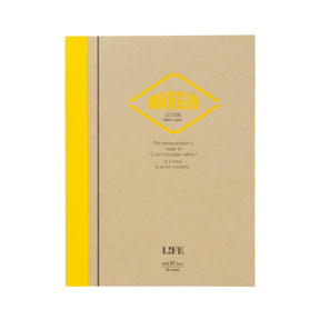 Life Stationery Margin B7 Side Bound Notebook