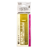 Midori Clip Ruler - Cats