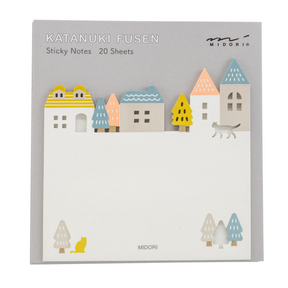 Midori Sticky Note Die cutting - Town