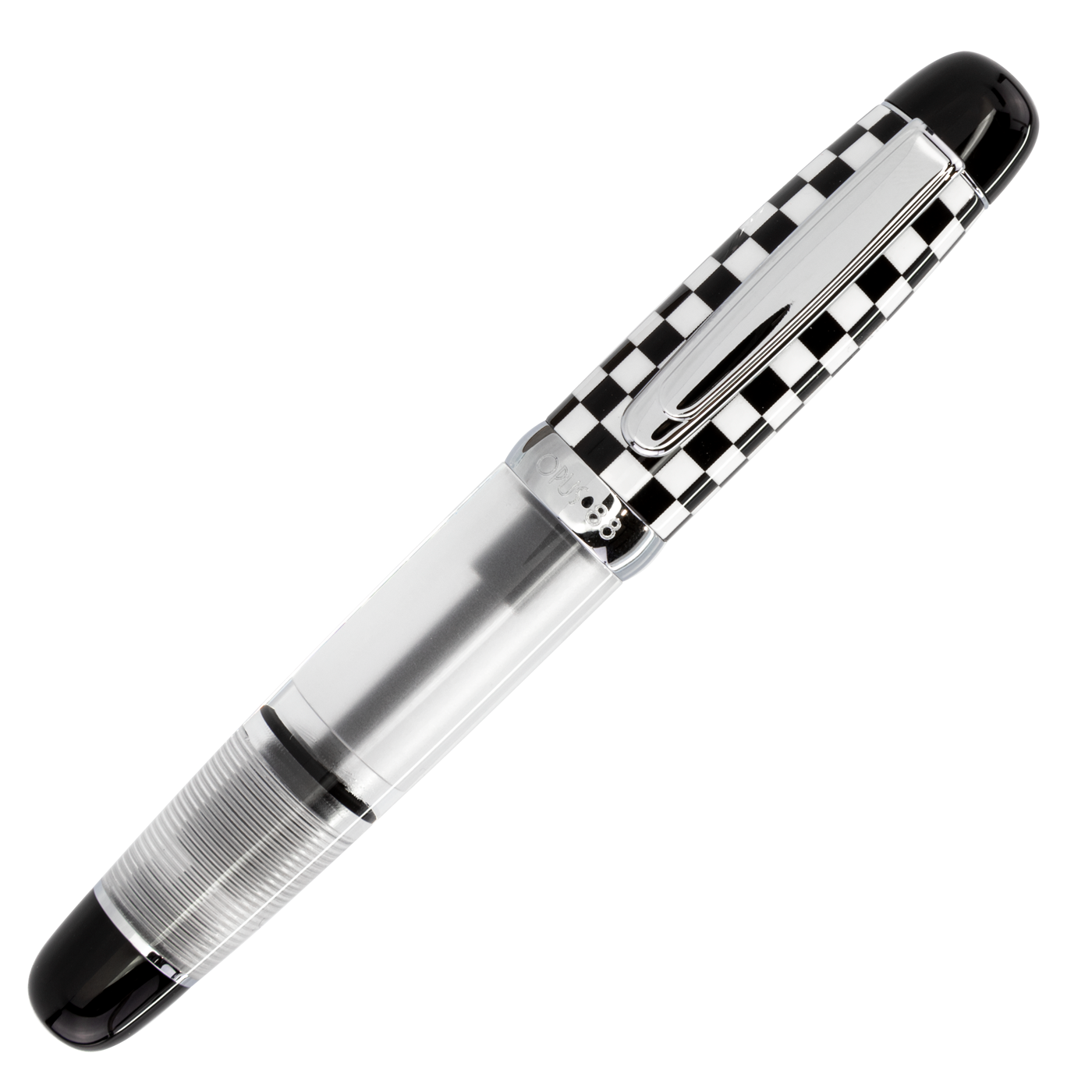 Opus 88 Mini Pocket Pen - Checkered