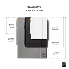 Blackwing Slate Notebook - Large (A4) Black