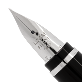 Pilot Metal Falcon Burgundy with Rhodium Trim