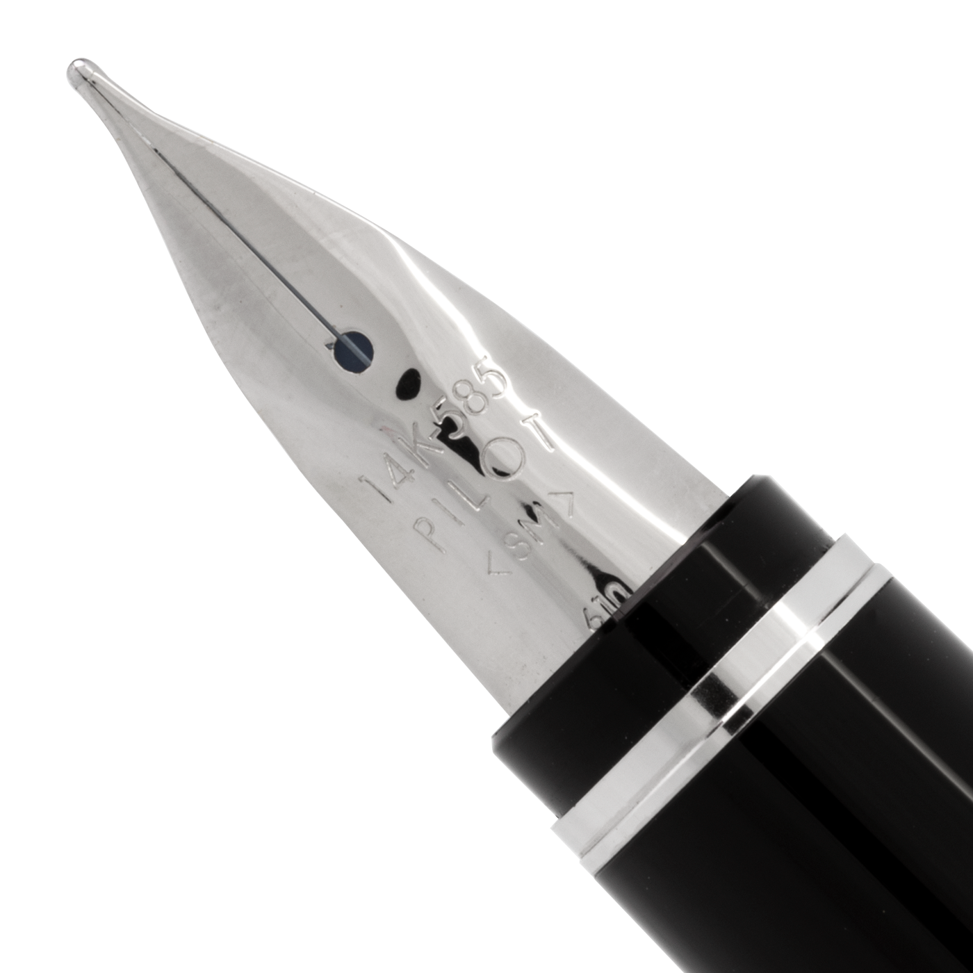 Pilot Metal Falcon Black with Rhodium Trim