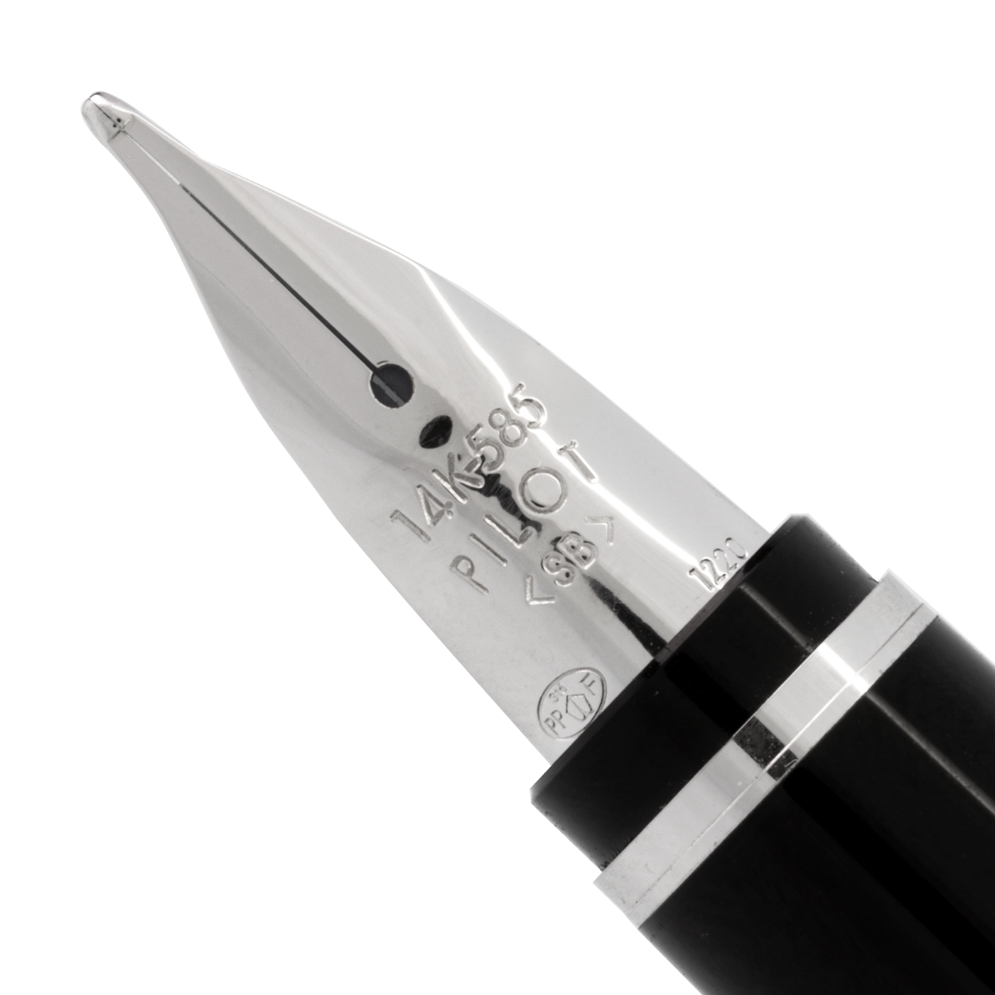 Pilot Metal Falcon Black with Rhodium Trim