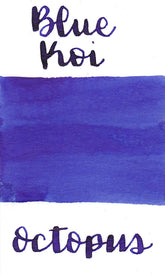 Octopus Write and Draw Ink Blue Koi