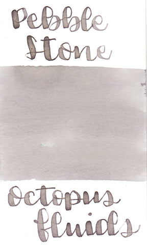 Octopus Pebble Stone Ink