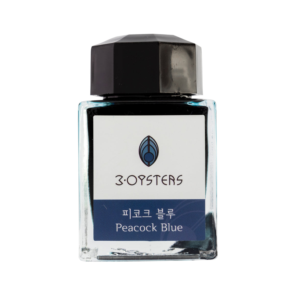 3Oysters ink, made in Seoul, South Korea. these inks are designed for fountain pens. the ink is water based using ionized water and  dye-based colors. the colors are rich and deep with low sheen and shading. These inks are for wordsmithing, hand lettering, writing, calligraphy, drawing, and art.    Not waterproof