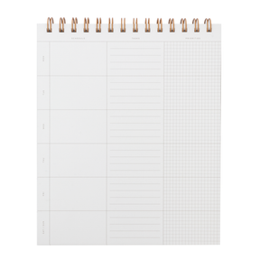 Smitten On Paper -Velvet Planner Denim-Weekly Organizer