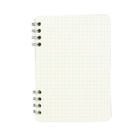 Life Stationery Ramune Blue Note A6 Side Ring-Bound Notebook