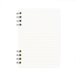 Life Stationery Ramune Blue Note A6 Side Ring-Bound Notebook
