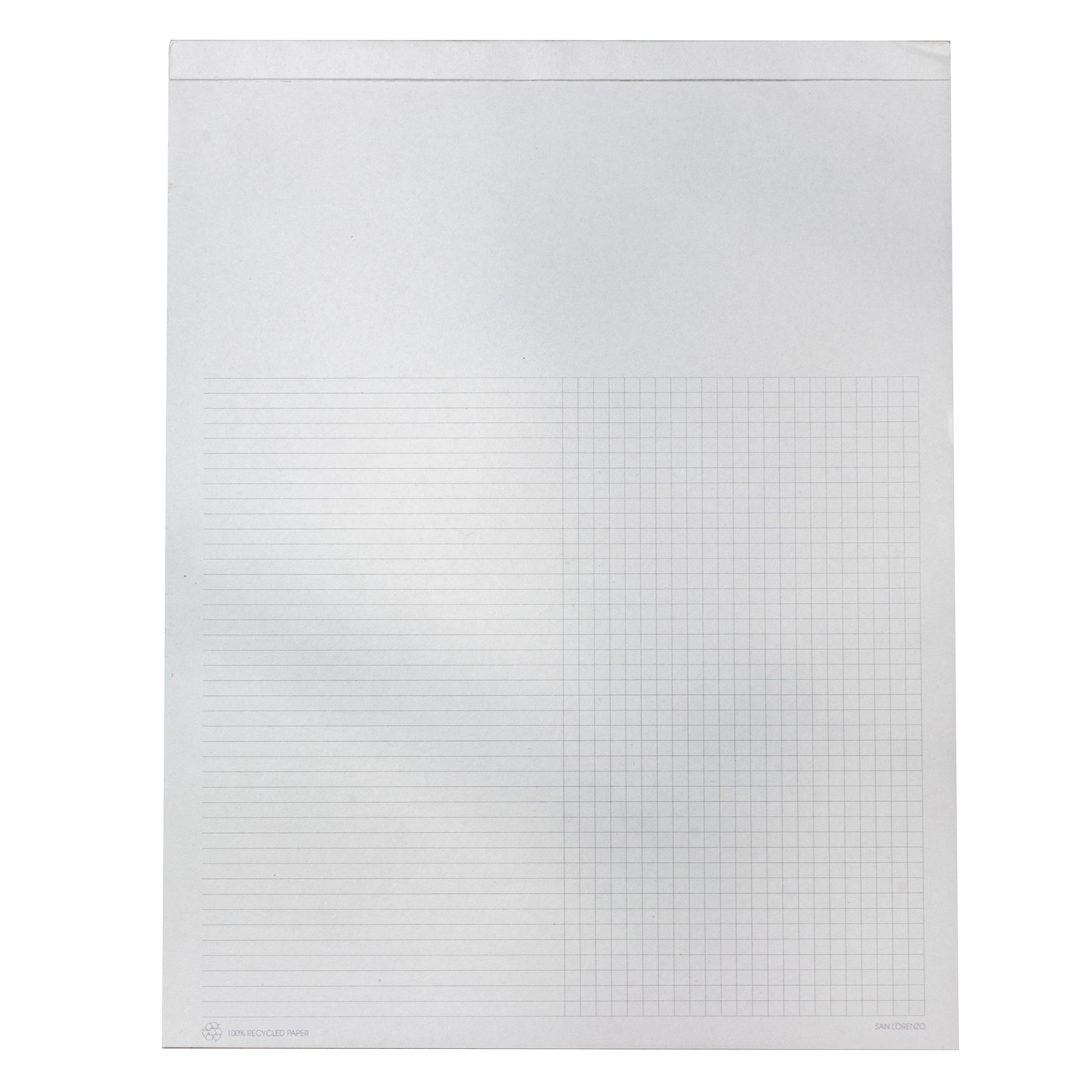 San Lorenzo Recycled Paper Notepad Refill- 8.5" x 11"