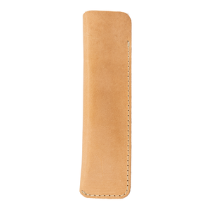 Galen Leather Co. Leather Single Pen Sleeve - Undyed Leather