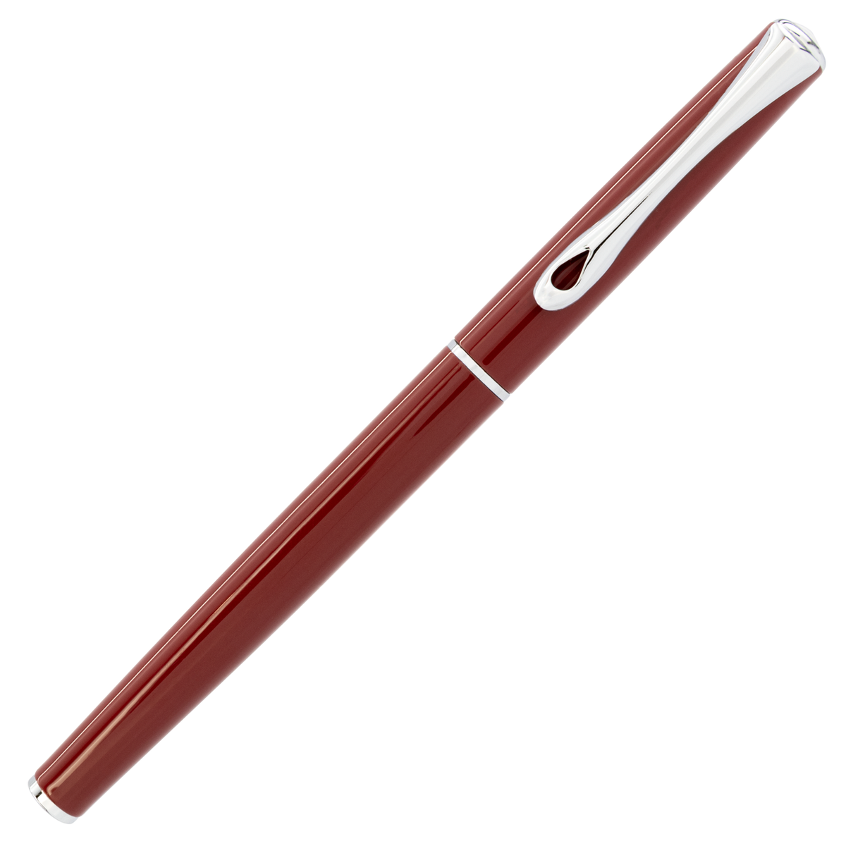 Diplomat Traveller Rollerball - Dark Red