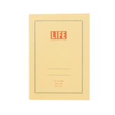 Life Stationery Vermillion Note A6 Side Bound Notebook