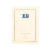 Life Stationery Vermillion Note A6 Side Bound Notebook