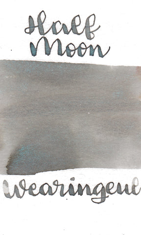 Wearingeul - Winter Shimmer Ink Half Moon with Dimmed Light